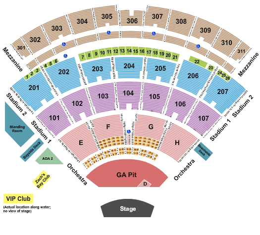 Jones Beach Theater Chris Stapleton Seating Chart